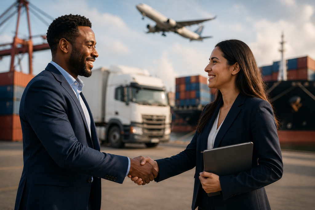 Logistics sales training for customer-facing professionals
